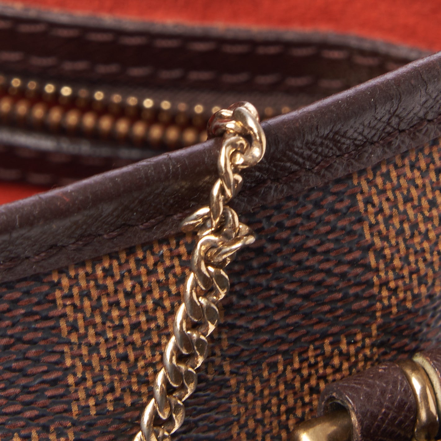 Louis Vuitton Damier Ebene Marais Bucket 23 9 of 11