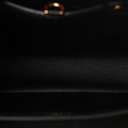Louis Vuitton Taurillon Capucines MM Black Beige Red 5 of 9