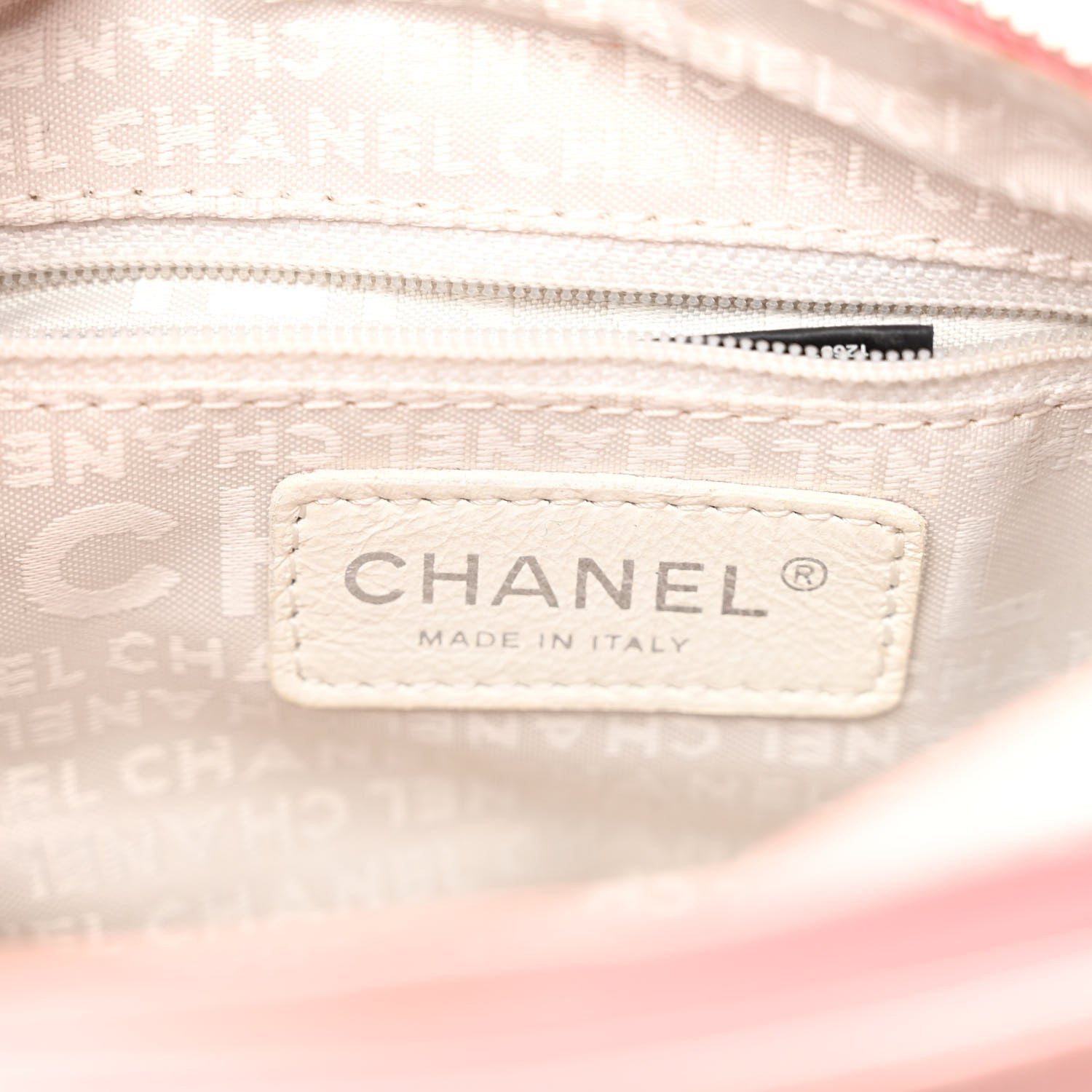 Chanel Canvas Woven Lambskin Lax Accordion Hobo Pink 6 of 9