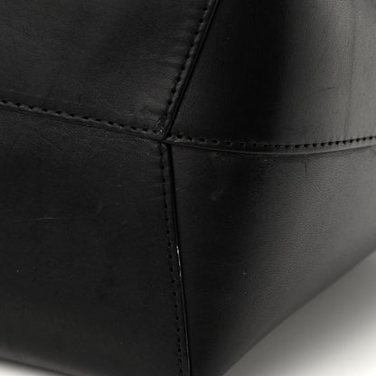 Mansur Gavriel Vegetable Tanned Calfskin Bucket Bag Black Flamma 11 of 11