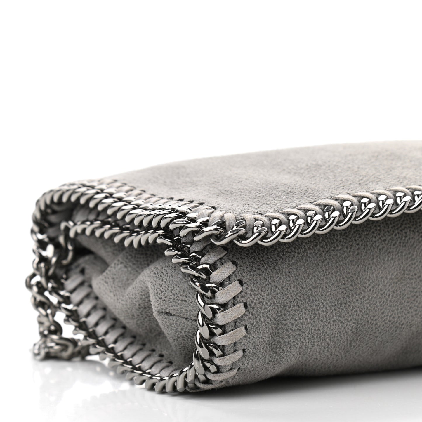 Shaggy Deer Falabella Crossbody Bag Light Grey