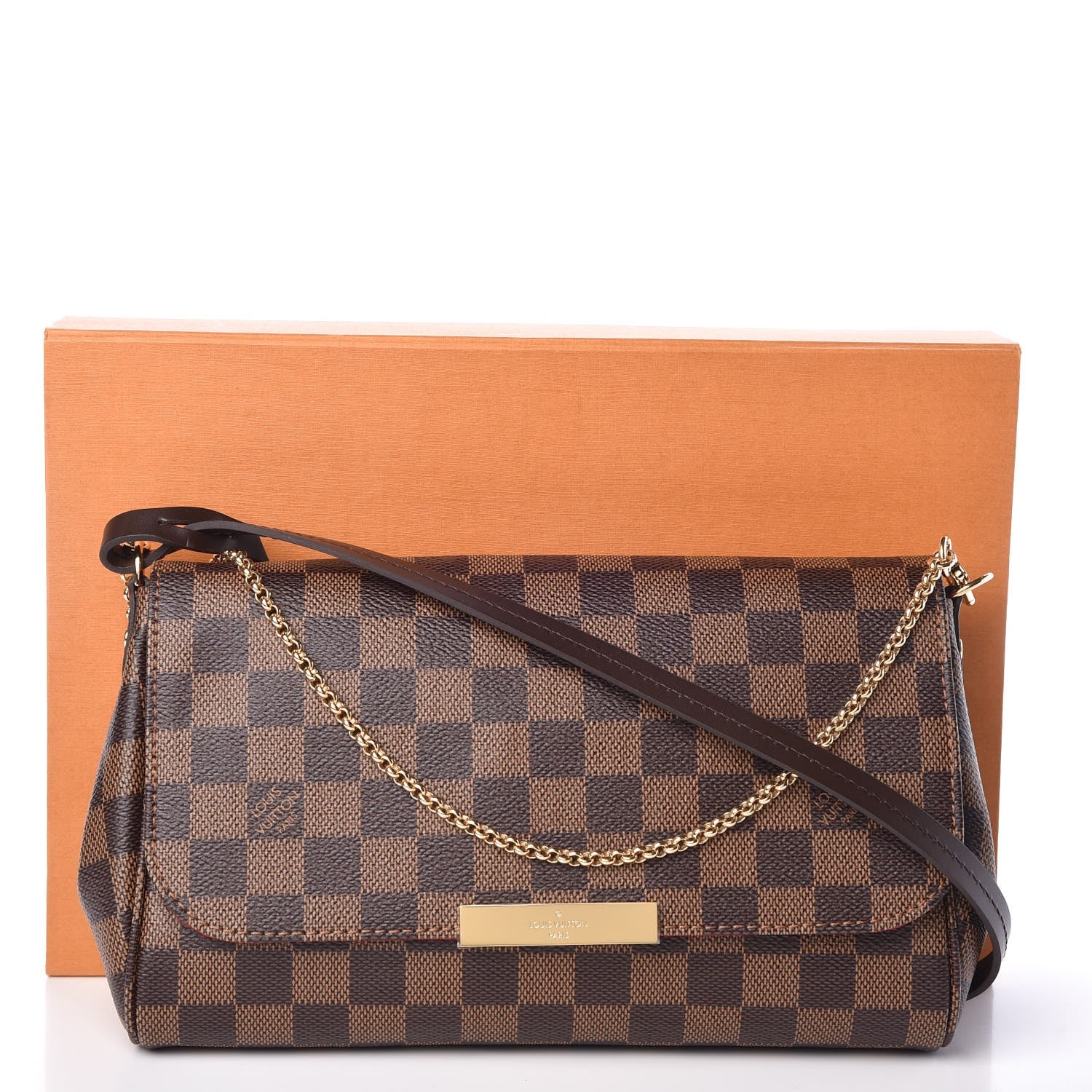 Louis Vuitton Damier Ebene Favorite MM 9 of 9