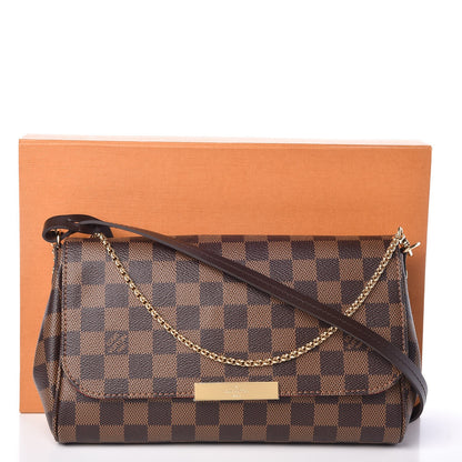 Louis Vuitton Damier Ebene Favorite MM 9 of 9