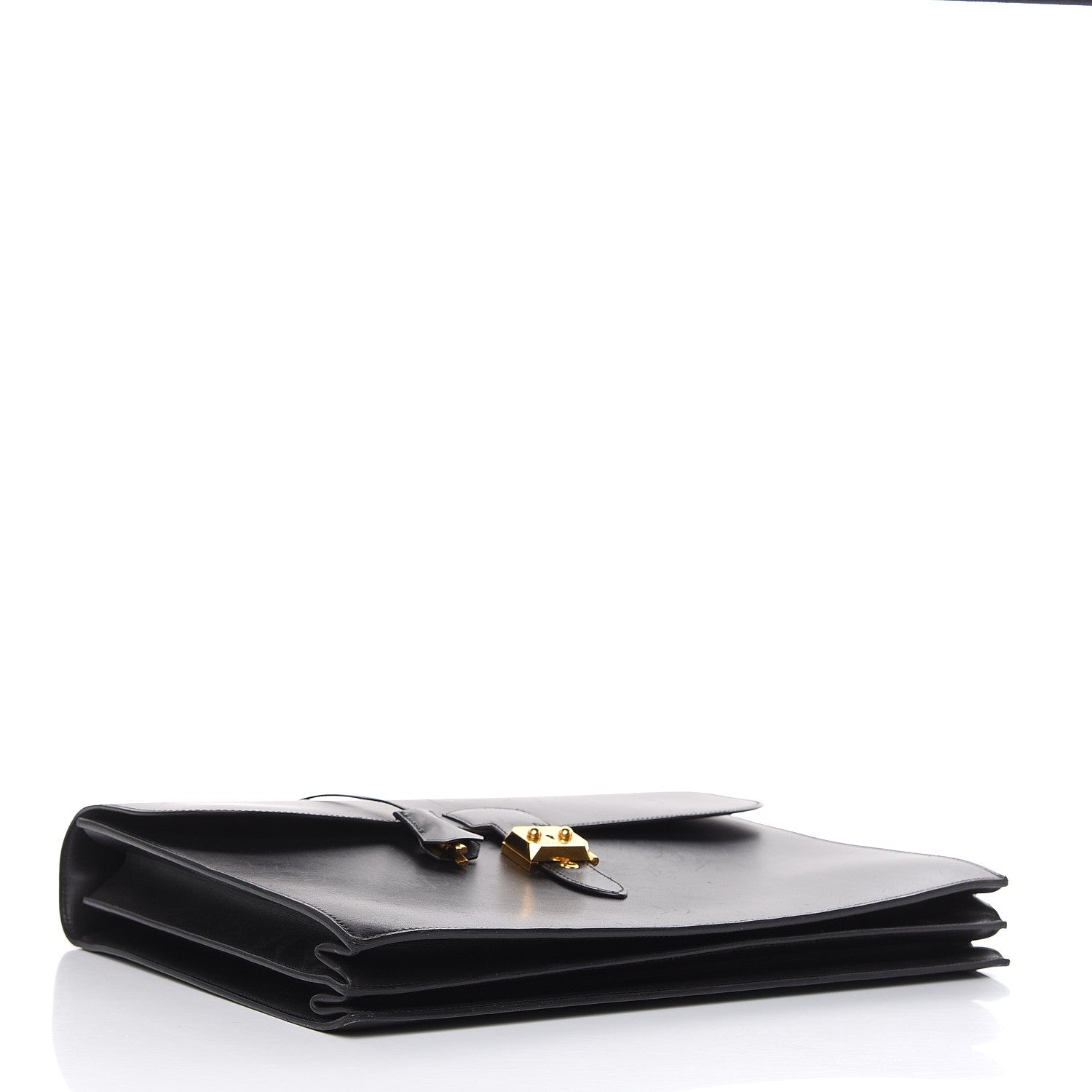 Hermes Box Sac a Depeche 38 Briefcase Black 4 of 17