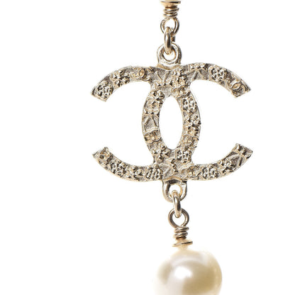 Chanel Pearl Precious Symbols CC Short Necklace Gold 4 of 7