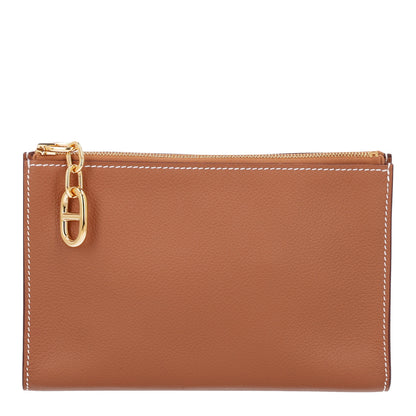 Hermes Evercolor Chaine d'Ancre Zipengo PM Toiletry Pouch Gold 1 of 11