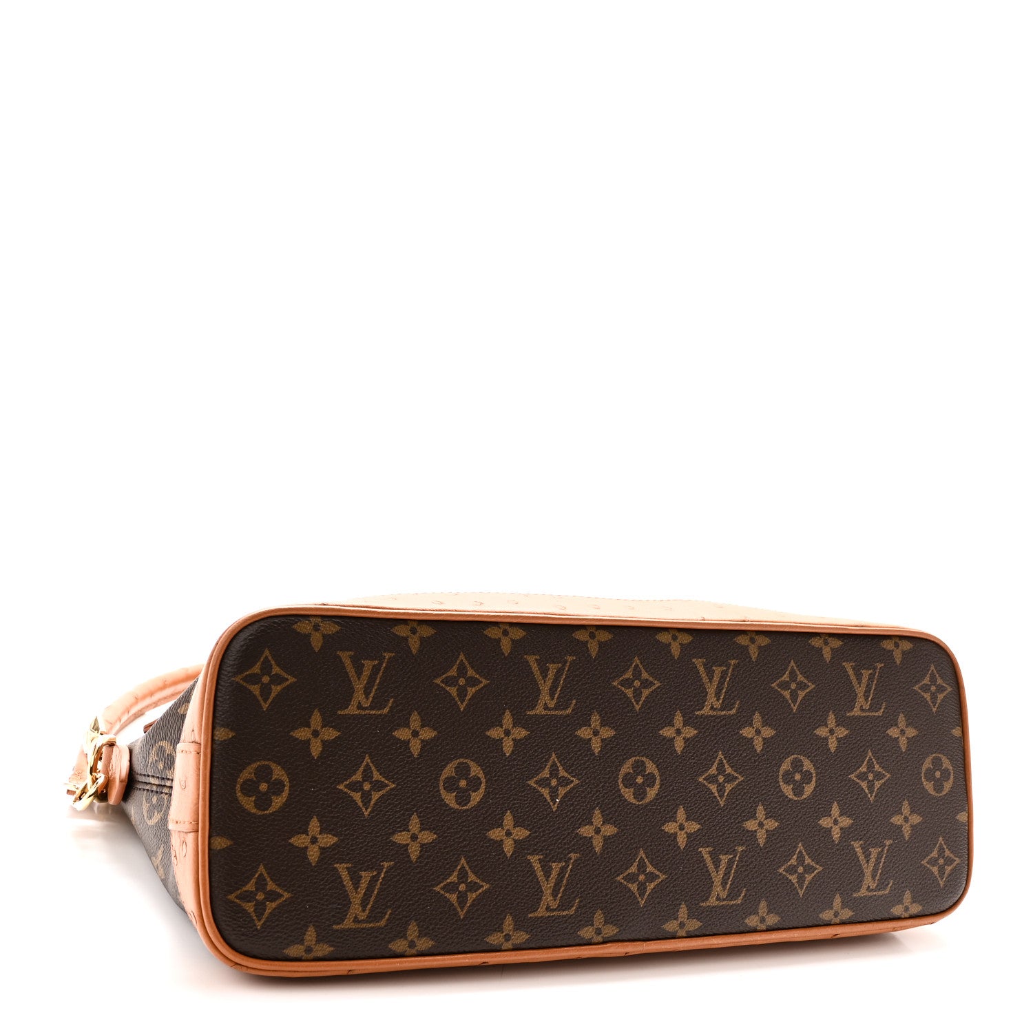 Louis Vuitton Monogram Ostrich Alma Soft Celebration MM 4 of 9