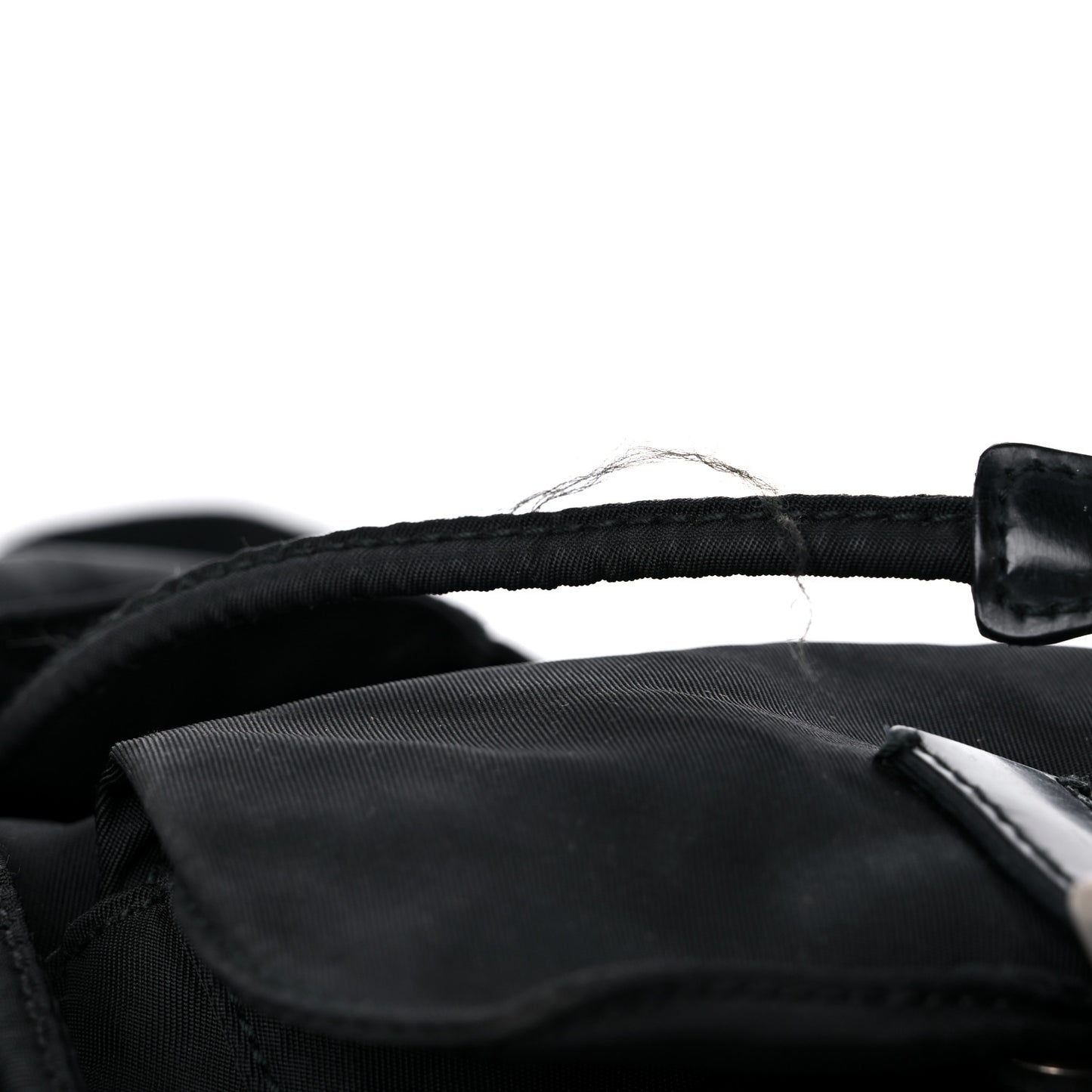 Nylon Vela Medium Backpack Black