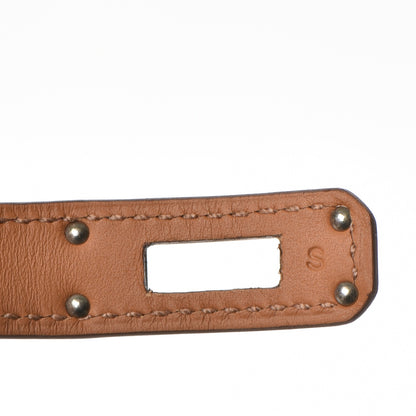 Hermes Epsom Kelly Double Tour Bracelet S Rose Jaipur 5 of 6