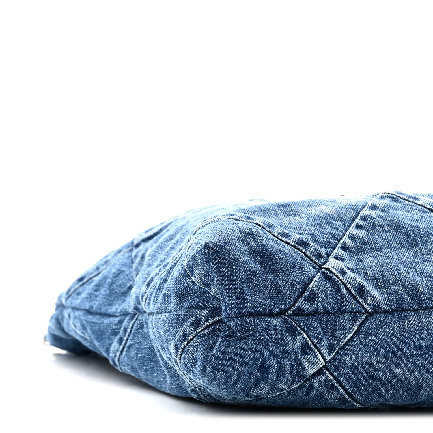 Chanel Denim Quilted Chanel 22 Blue 10 of 11