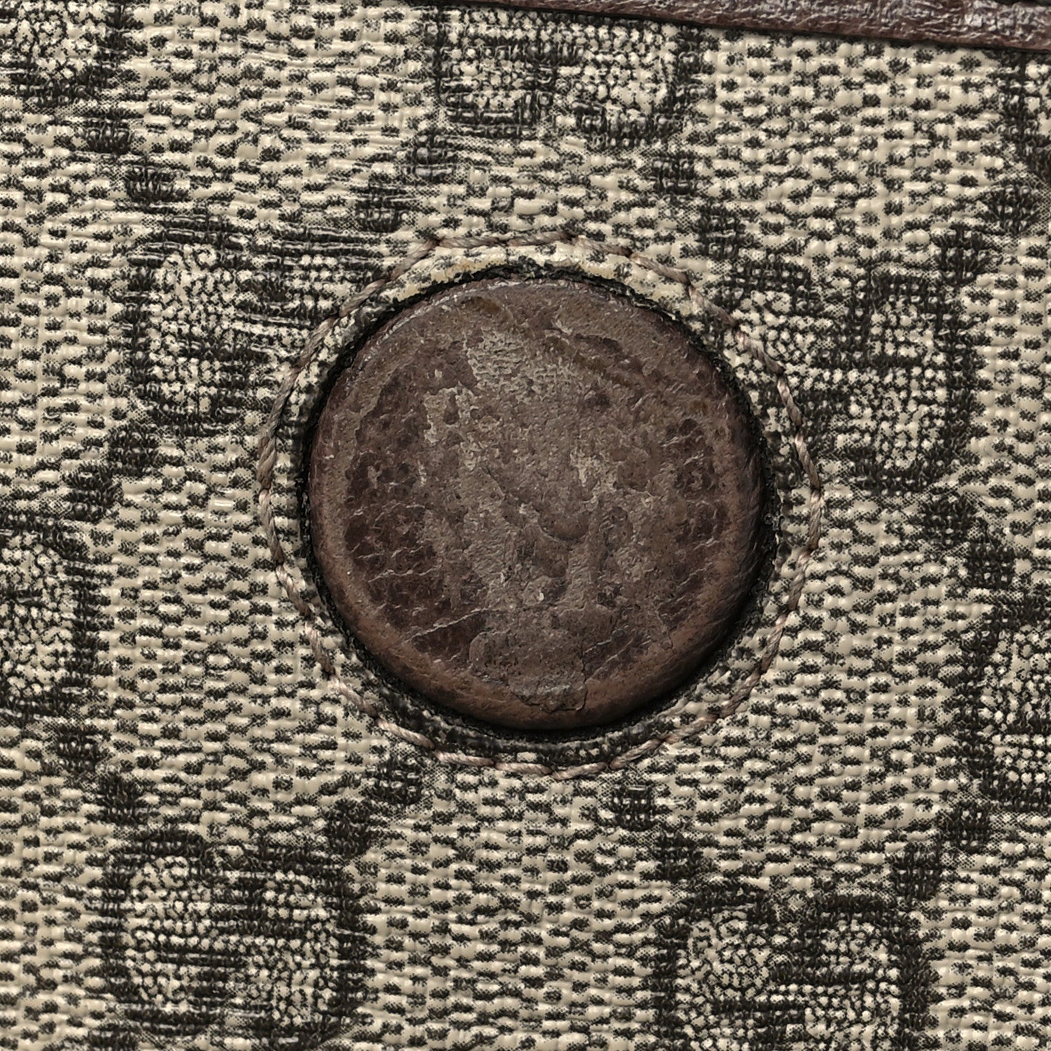 Gucci GG Supreme Monogram Neo Vintage Web Belt Bag Brown 11 of 11