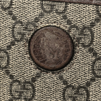 Gucci GG Supreme Monogram Neo Vintage Web Belt Bag Brown 11 of 11