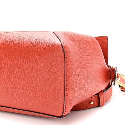 Loewe Goatskin Small Puzzle Bag Orange 9 of 9