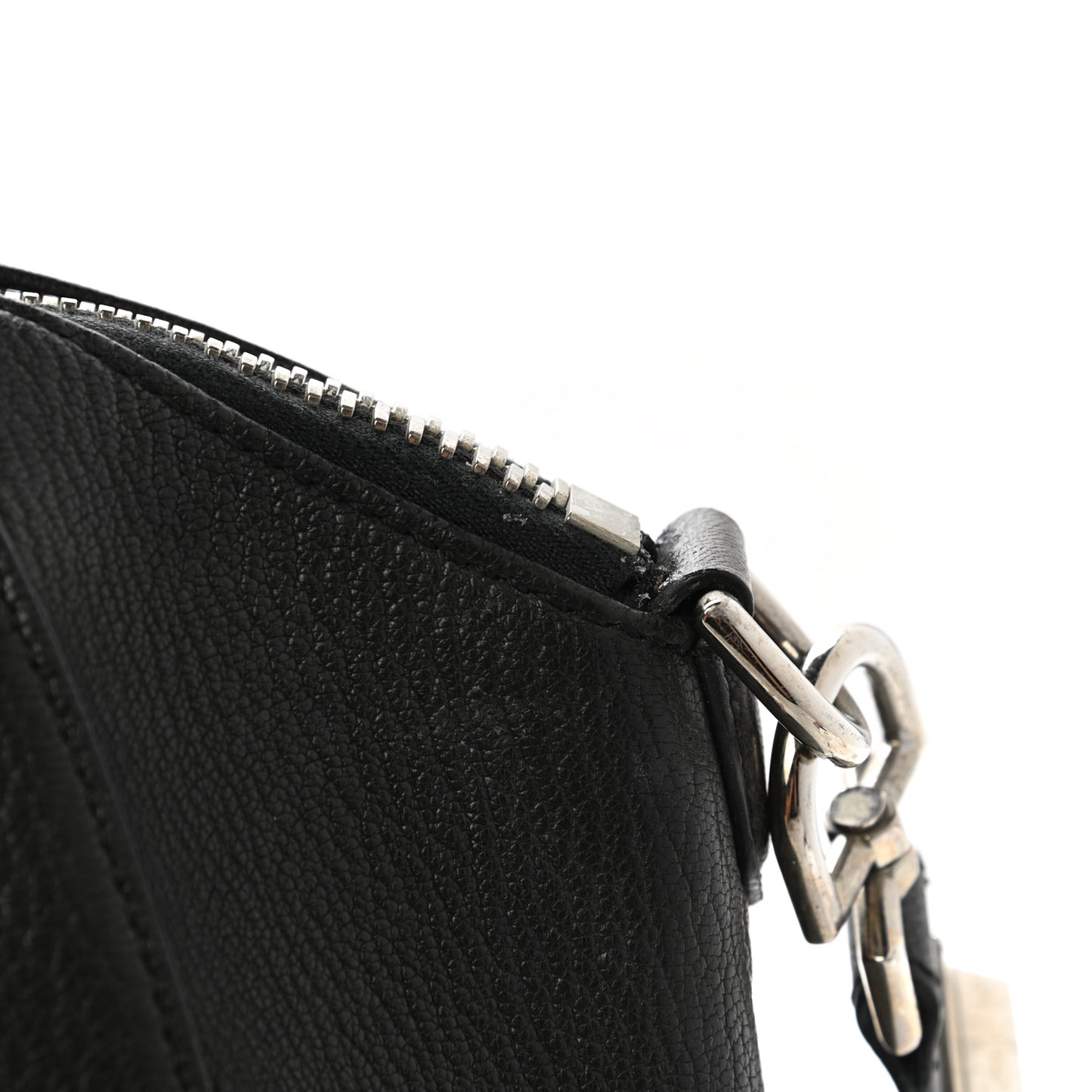 Sugar Goatskin Medium Antigona Black