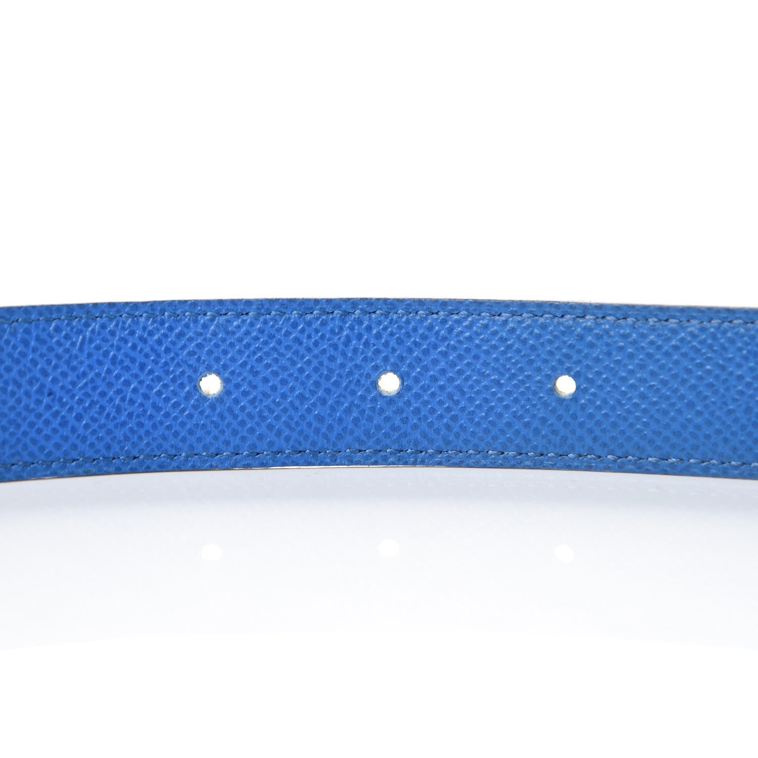 Hermes Courchevel 24mm Constance H Belt 70 Jaune Bleu France 5 of 7