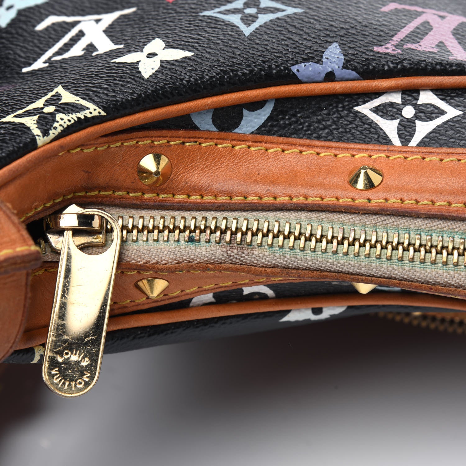 Louis Vuitton Monogram Multicolor Boulogne Black 12 of 30