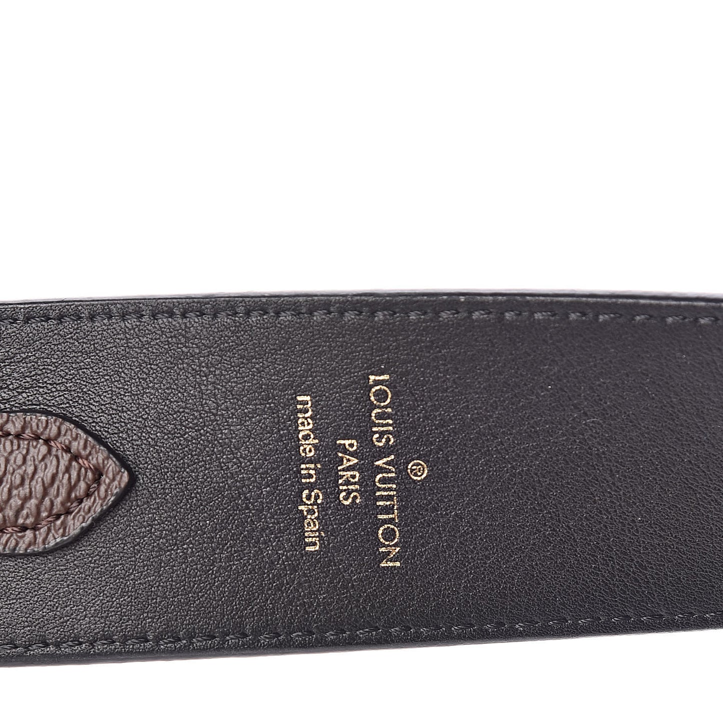 Monogram Bandouliere Shoulder Strap Black