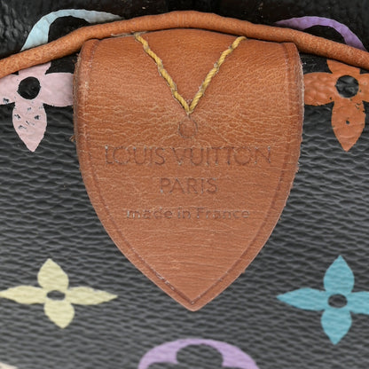 Louis Vuitton Monogram Multicolor Speedy 30 Black 6 of 11
