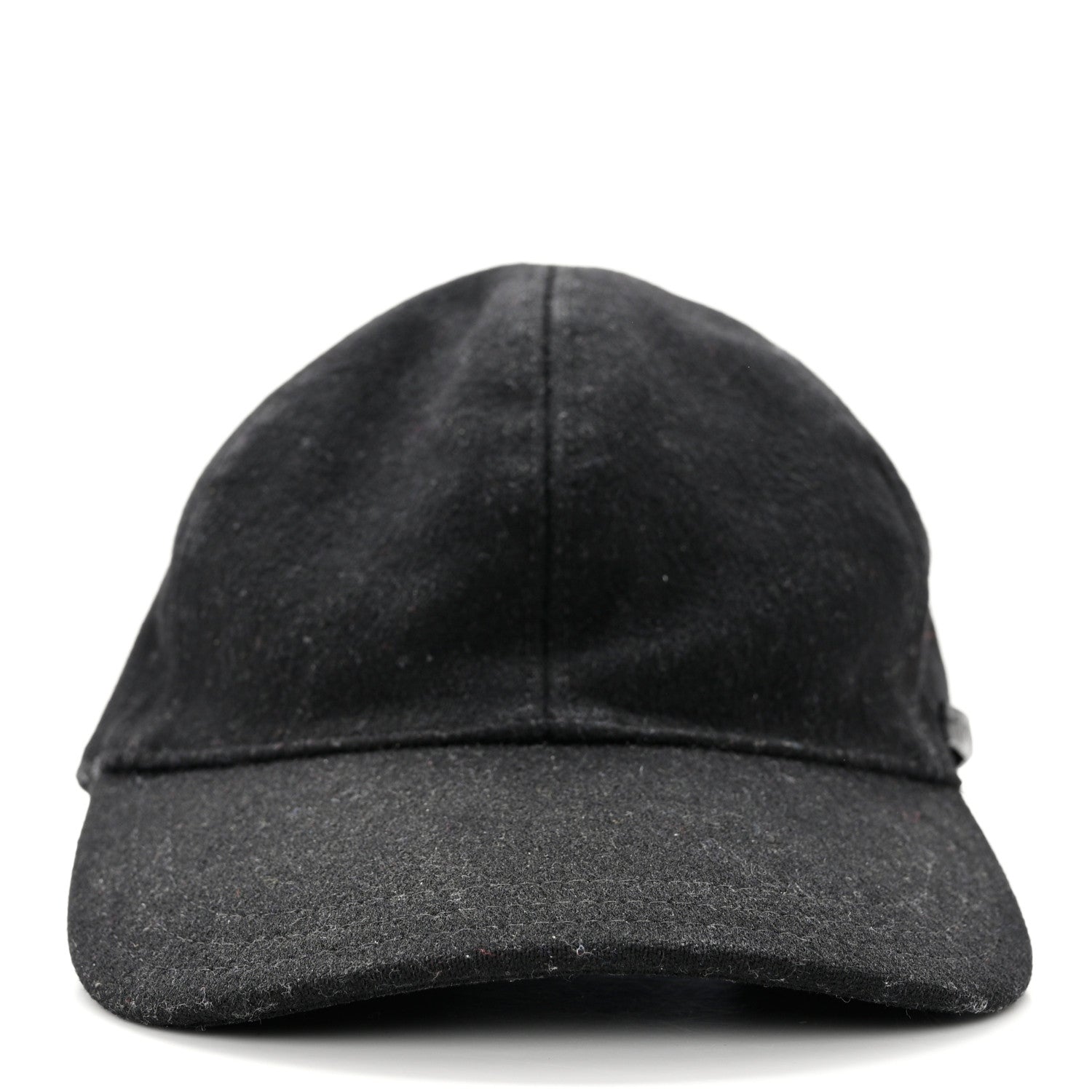 Prada Tessuto Wool Baseball Cap S Black 3 of 10