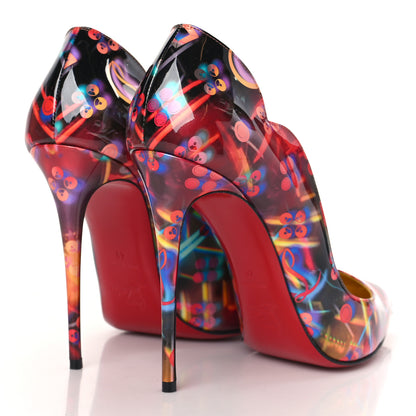 Christian Louboutin Patent Discolaser Hot Chick 100 Pumps 41 Multicolor 4 of 15
