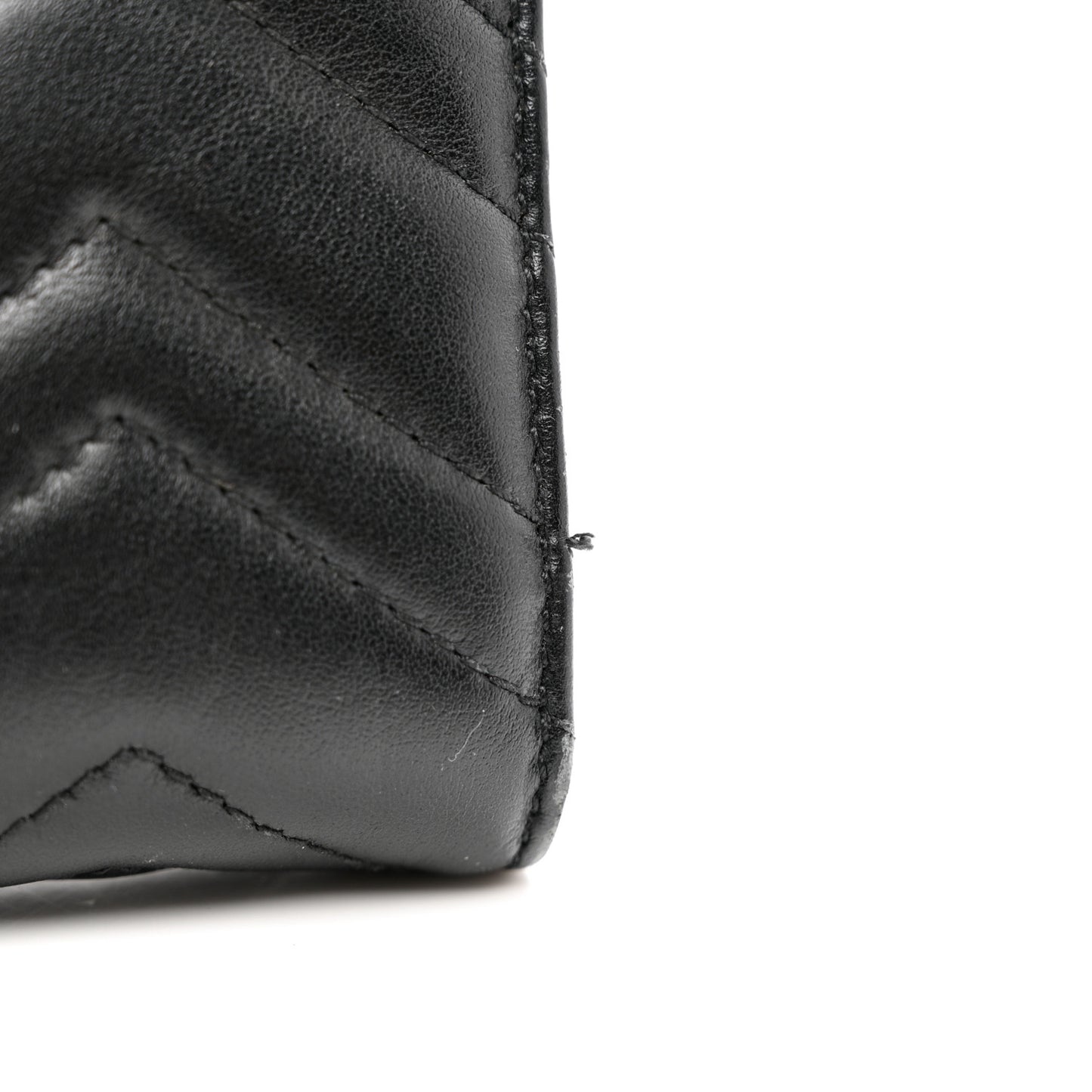 Calfskin Matelasse GG Marmont Continental Wallet Black