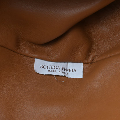 Bottega Veneta Nappa Maxi Intrecciato The Pouch Oversized Clutch Caramel 8 of 11