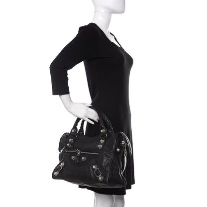 Balenciaga Agneau Giant 21 Silver Hardware City Black 3 of 14