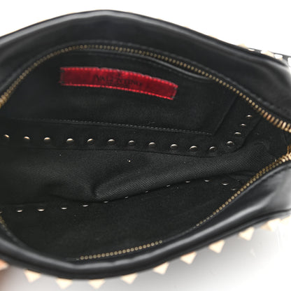 Valentino Garavani Calfskin Rockstud Camera Crossbody Bag Black 5 of 9