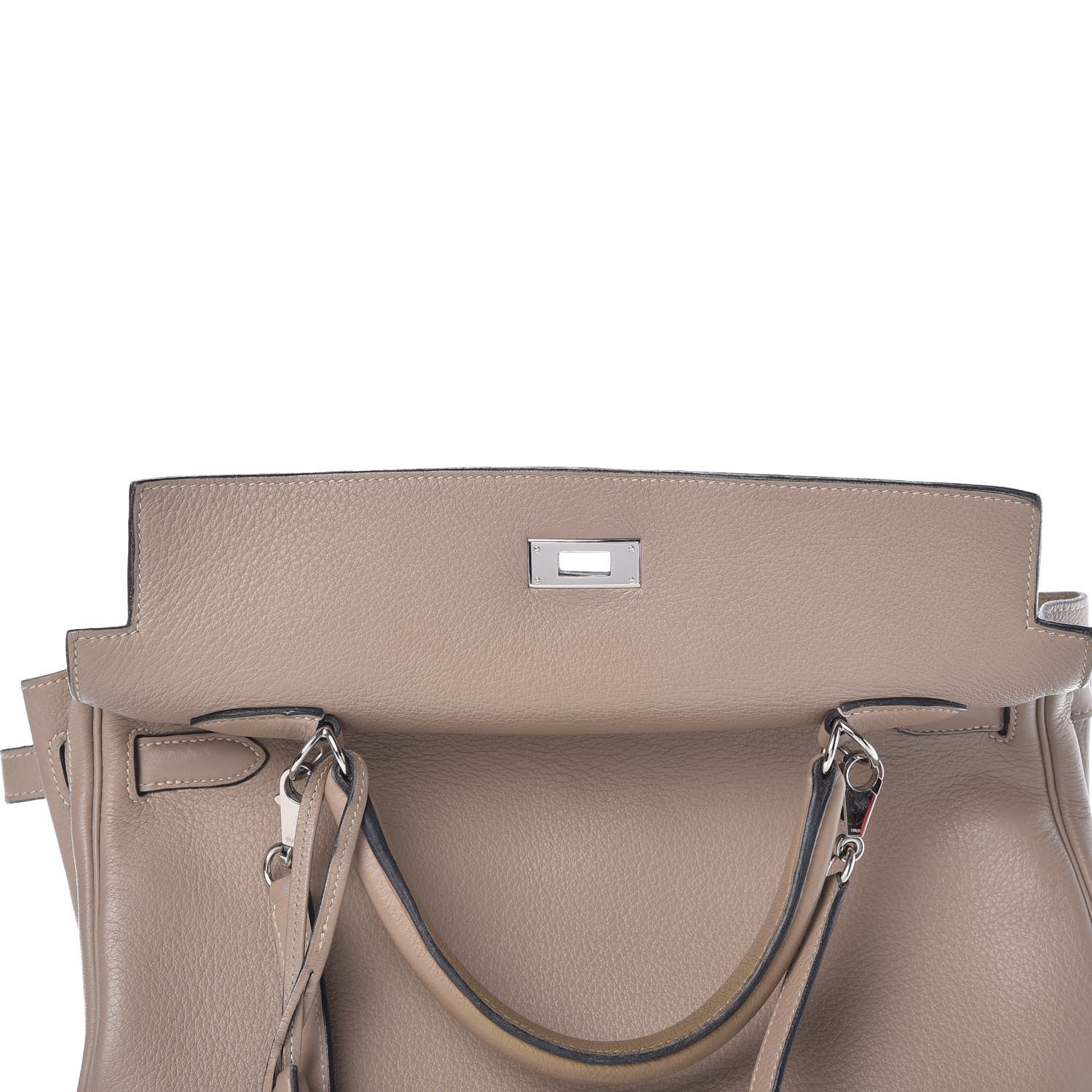 Hermes Taurillon Clemence Kelly Retourne 35 Gris Tourterelle 39 of 80