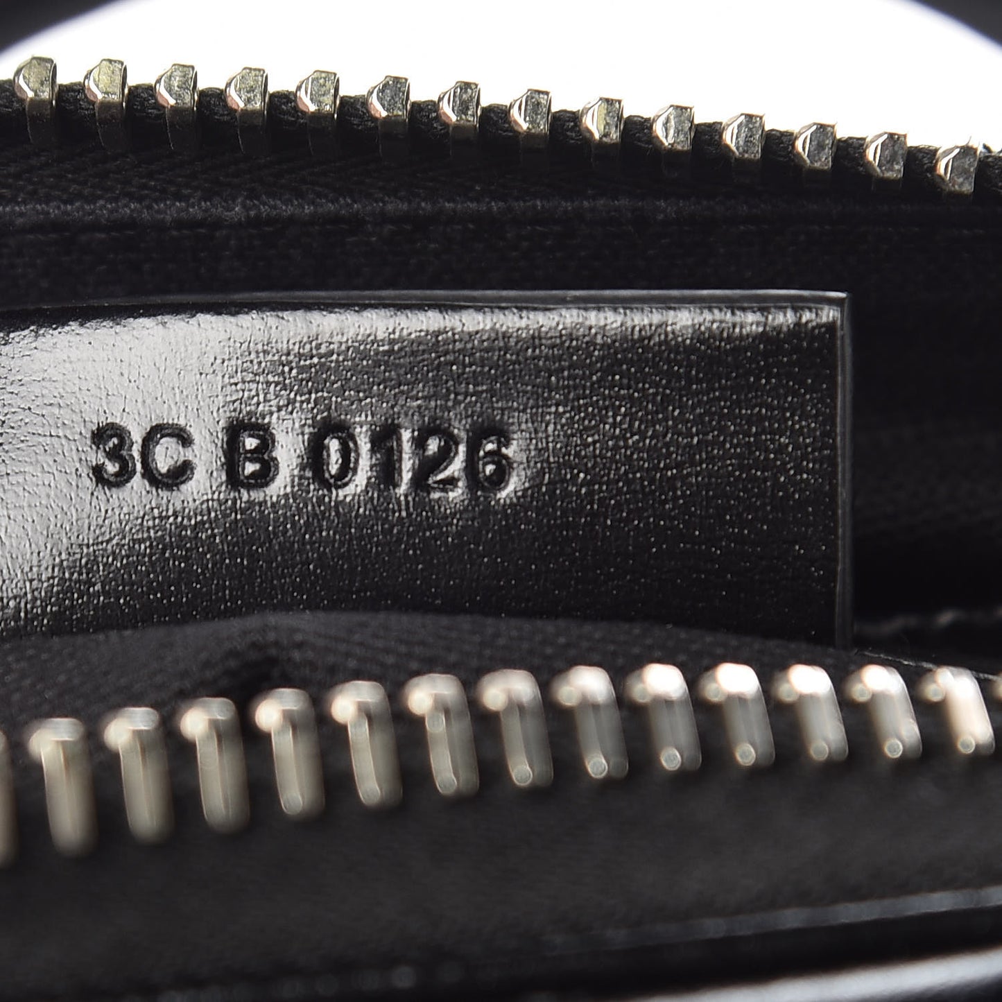Shiny Lord Calfskin Mini Antigona Black