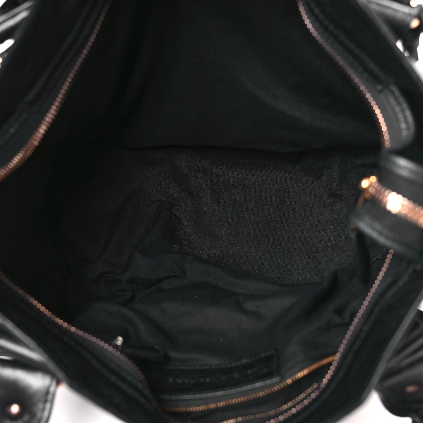 Agneau Giant 21 Rose Gold Hardware City Black