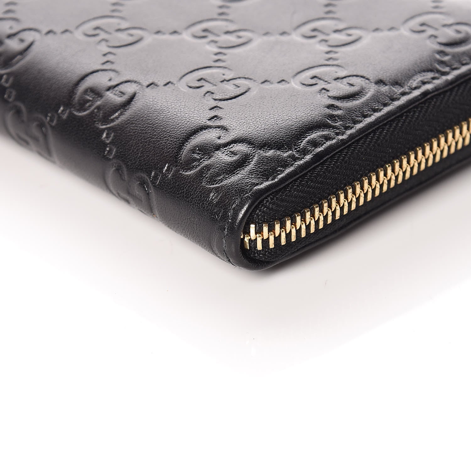 Gucci Guccissima Donna Long Wallet Black 9 of 10
