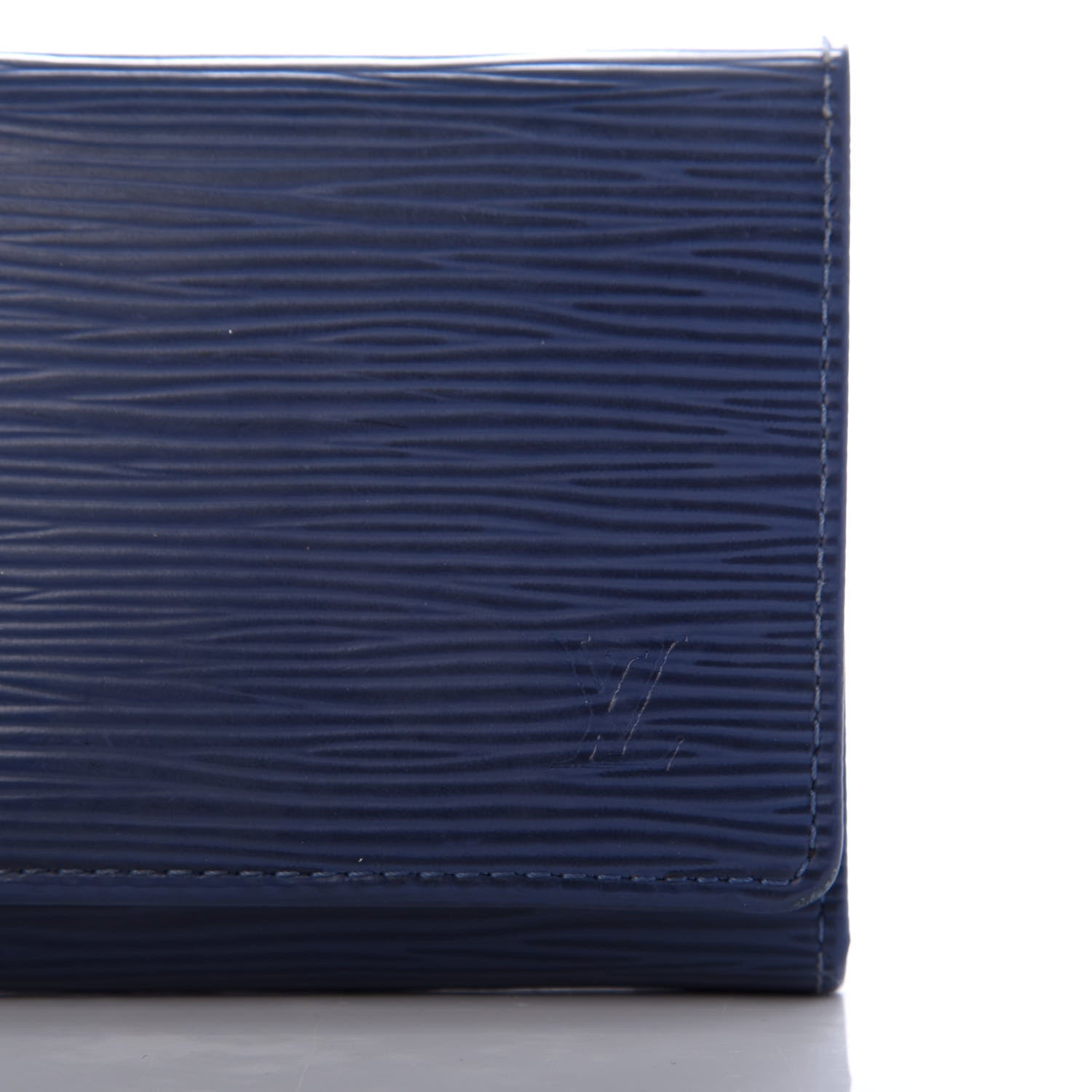 Louis Vuitton Epi Porte-Monnaie Billets Tresor Wallet Myrtille 7 of 8