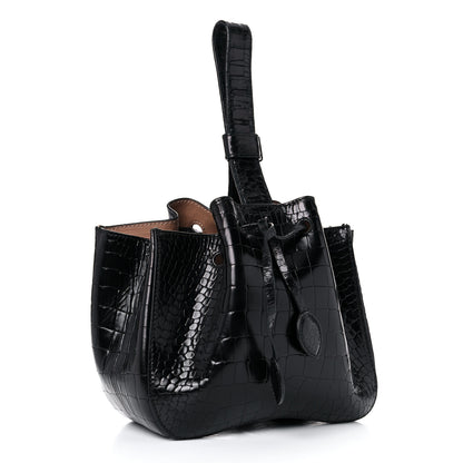 Alaia Alligator Rose-Marie 19 Bag Black 3 of 13