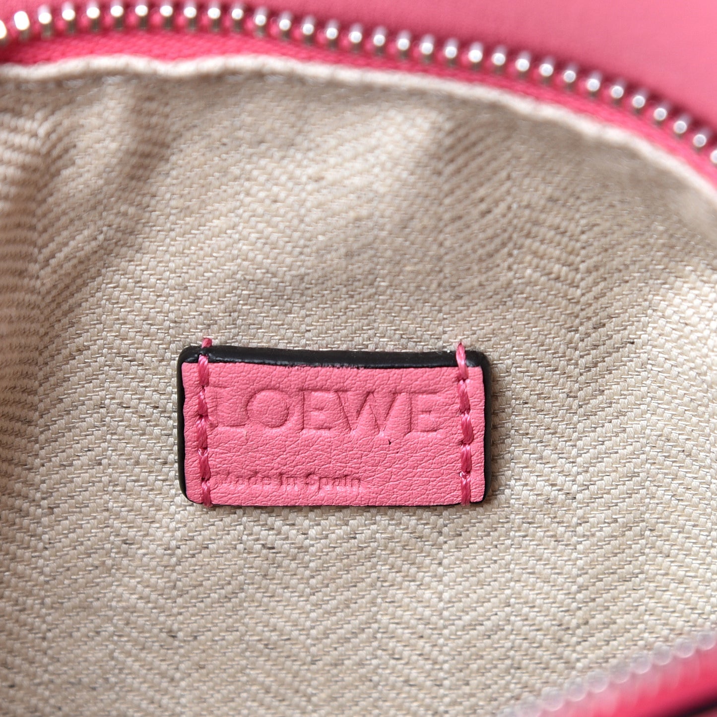 Calfskin Mini Puzzle Bag Wild Rose