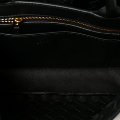 Bottega Veneta Nappa Intrecciato Small East West Andiamo Shoulder Bag Black 6 of 12