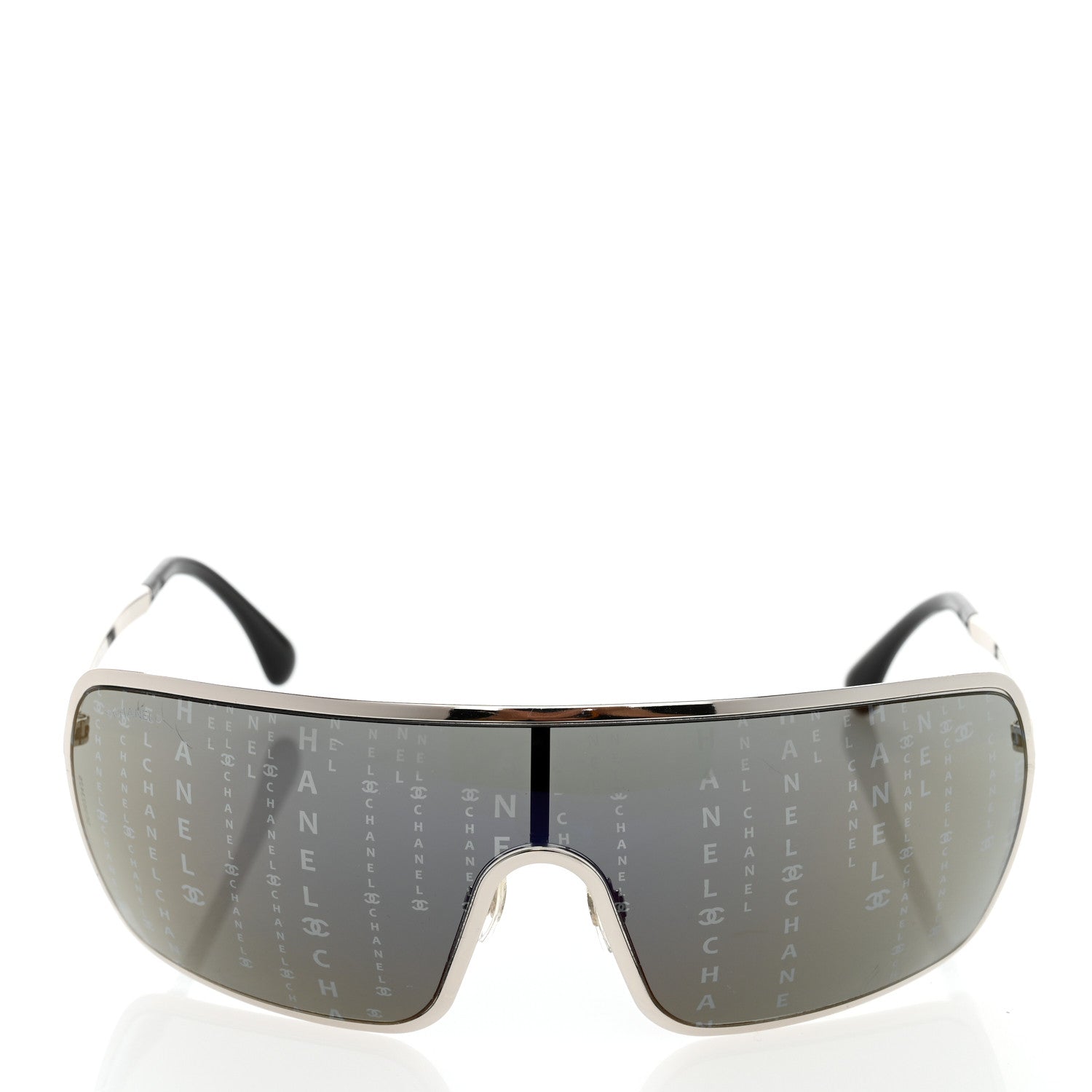 Chanel Metal Shield Runway Sunglasses 71213 Black 2 of 7