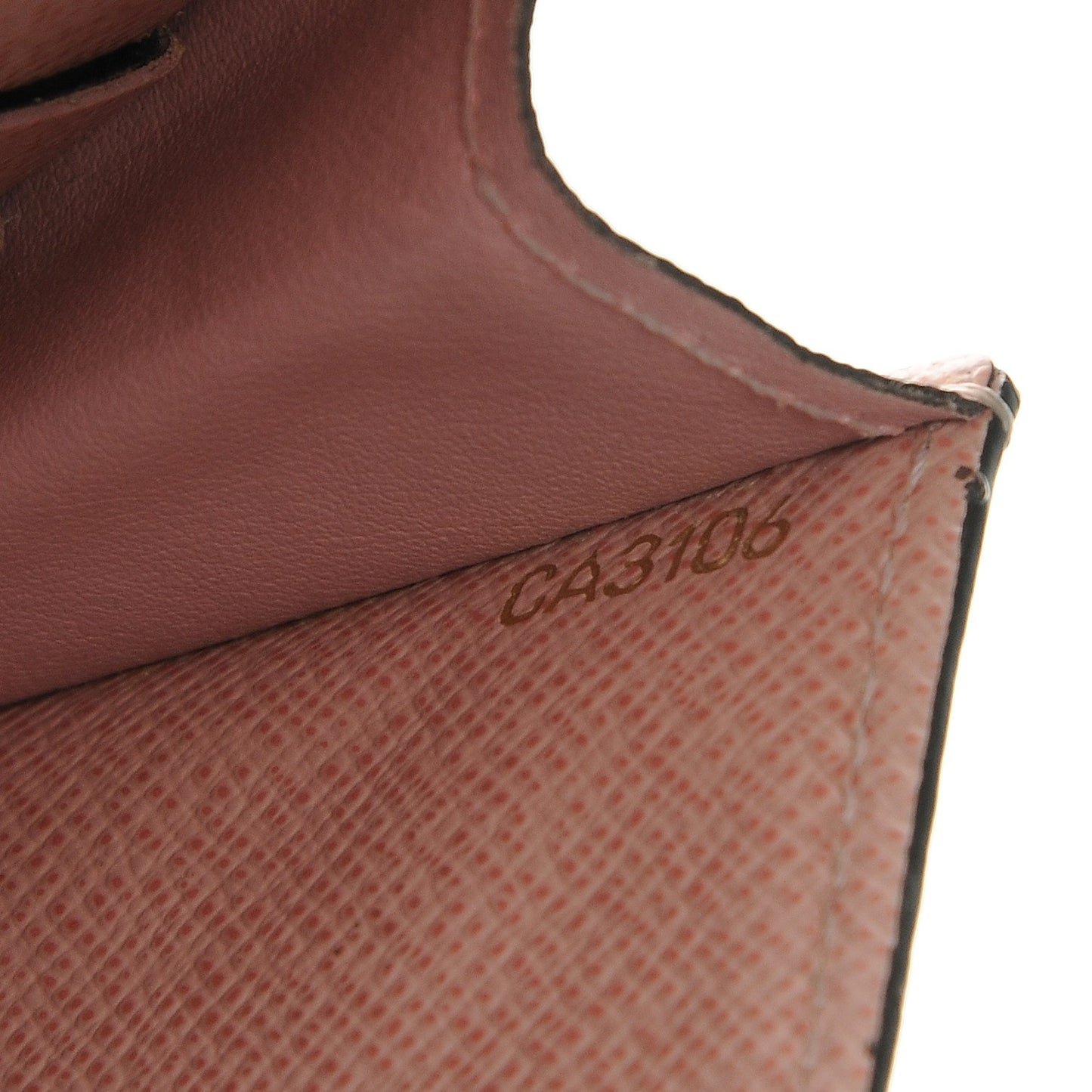Monogram Jeanne Wallet Rose Ballerine