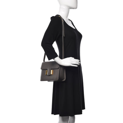 Tom Ford Calfskin Medium Sienna Crossbody Bag Graphite 2 of 8