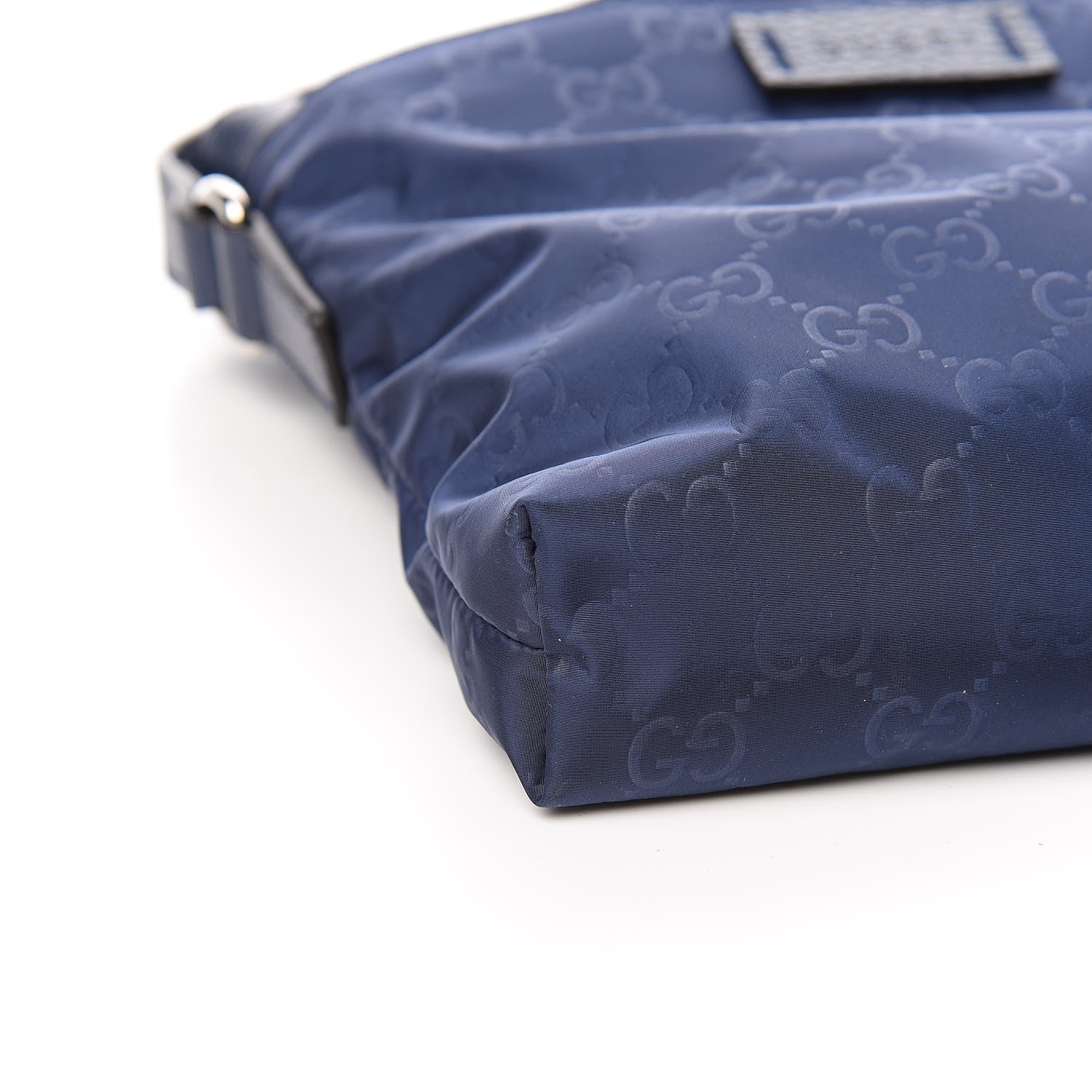 Gucci Nylon Monogram Dollar Calfskin Small Flat Messenger Bag Tide 8 of 10