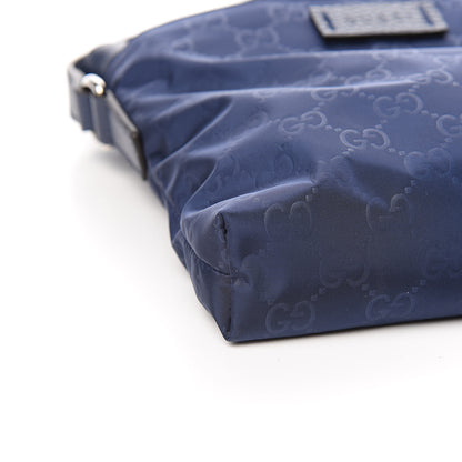 Gucci Nylon Monogram Dollar Calfskin Small Flat Messenger Bag Tide 8 of 10
