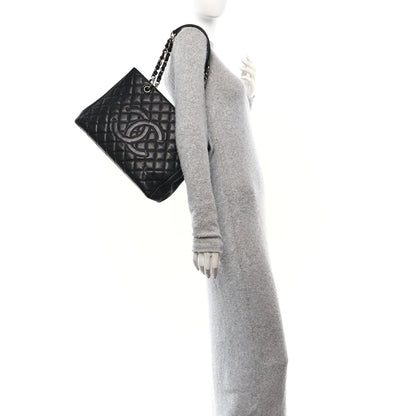 Chanel Caviar Quilted Grand Shopping Tote GST Black 2 of 11