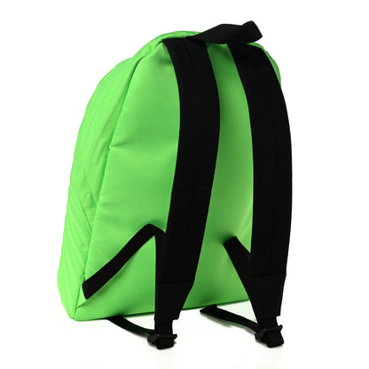 Balenciaga Canvas Matelasse Explorer Backpack Neon Green 3 of 10