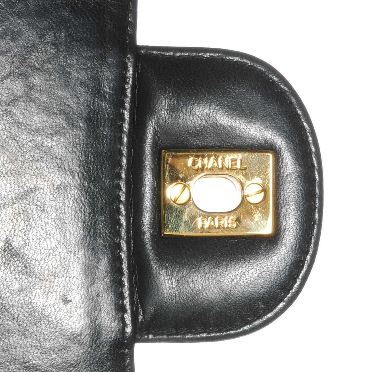 Chanel Lambskin Jumbo Flap Black 7 of 10