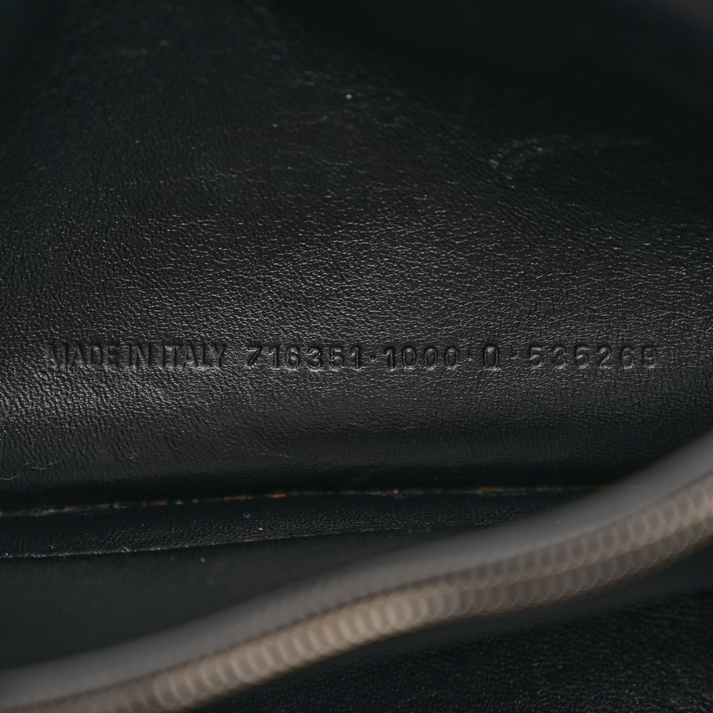 Crushed Calfskin Quilted Matte Black Hardware Small Crush Chain Bag Black