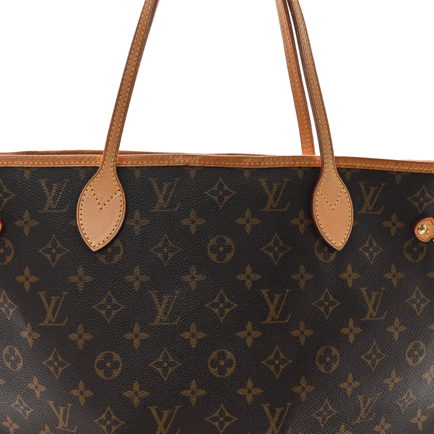 Louis Vuitton Monogram Neverfull MM 8 of 12