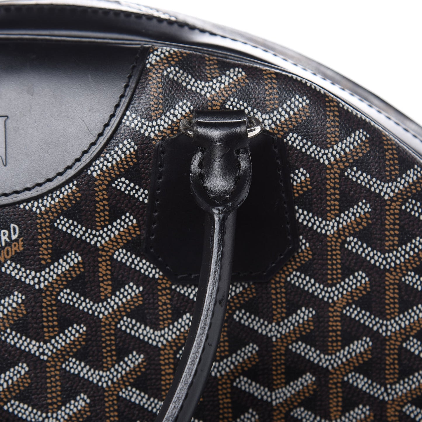Goyardine Saint Jeanne GM Bowler Black