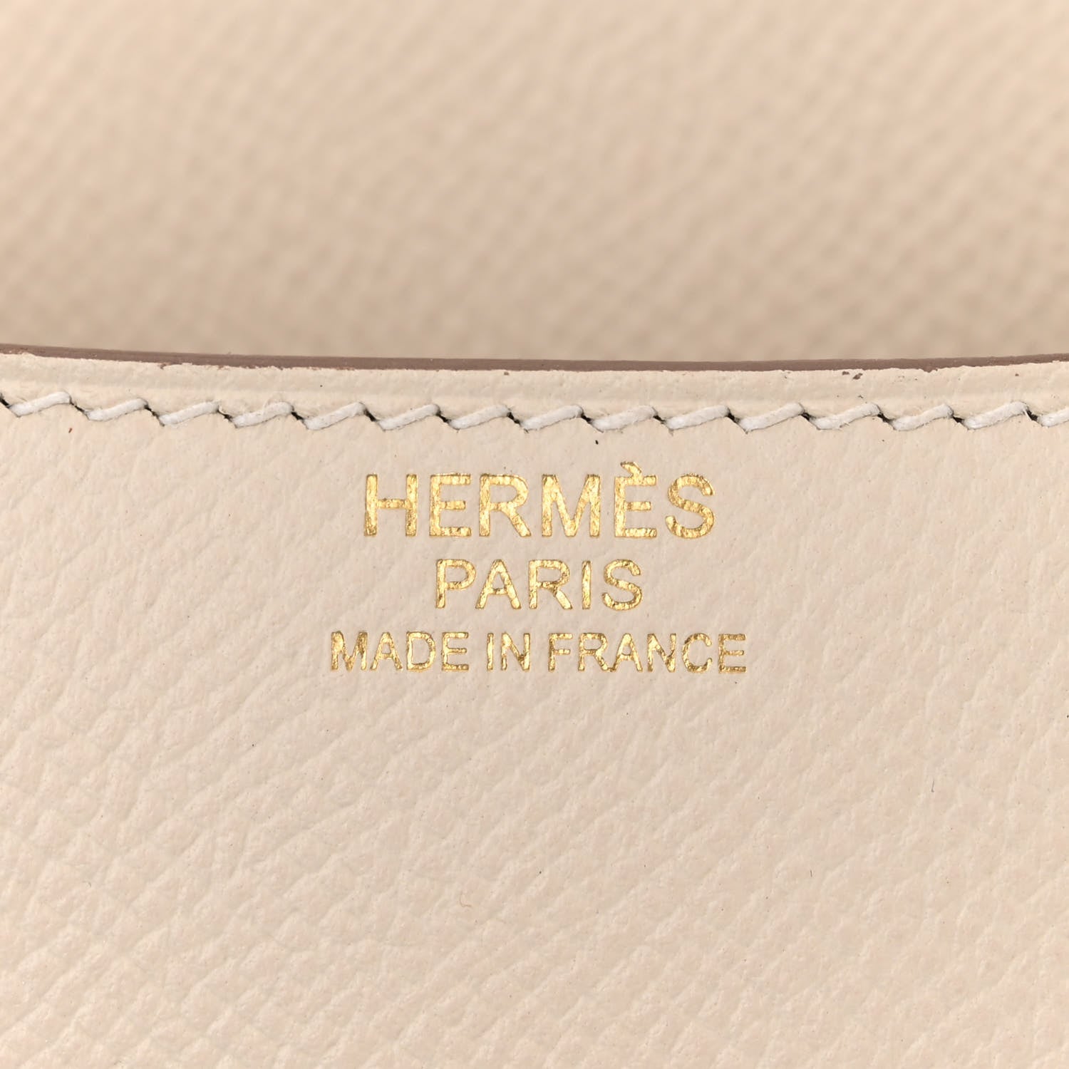 Hermes Epsom Constance 24 Craie 6 of 12