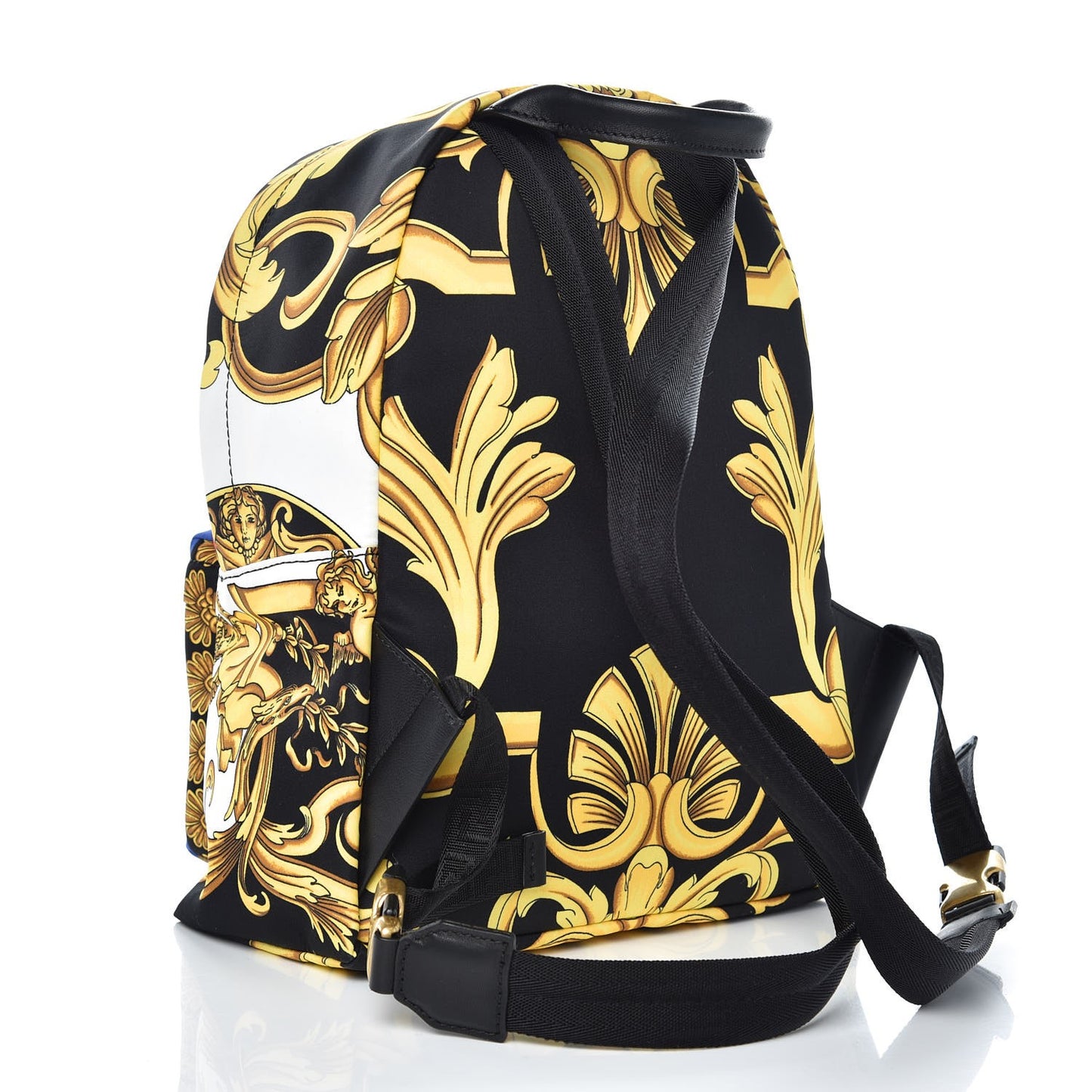 Nylon Palazzo Medusa Backpack Multicolor