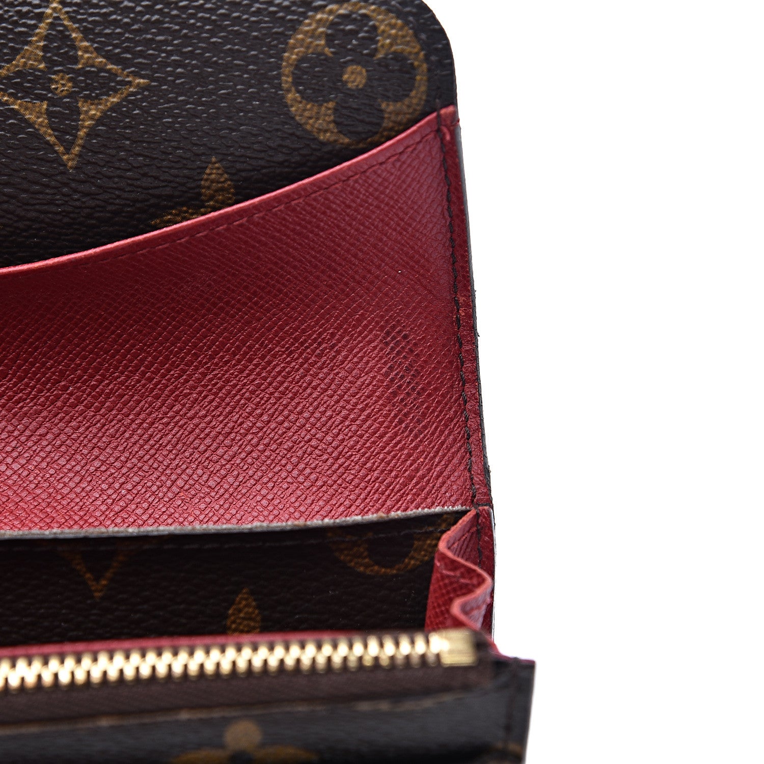 Louis Vuitton Monogram Emilie Wallet Fuchsia 12 of 16